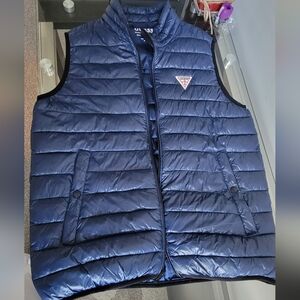Men's Guess Puffer Vest Size M